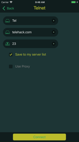 iTerminal - SSH Telnet Client screenshot