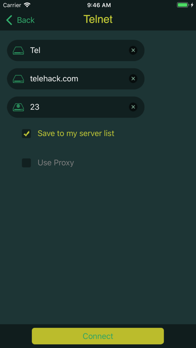 iTerminal - SSH Telnet Client Screenshot
