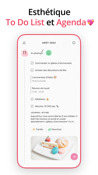 Screenshot #1 pour Planner et To Do List - Floret