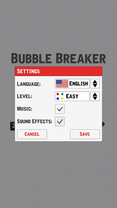 Bubble Breaker - Pegolandia Screenshot