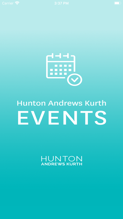 Hunton Andrews Kurth Events Screenshot