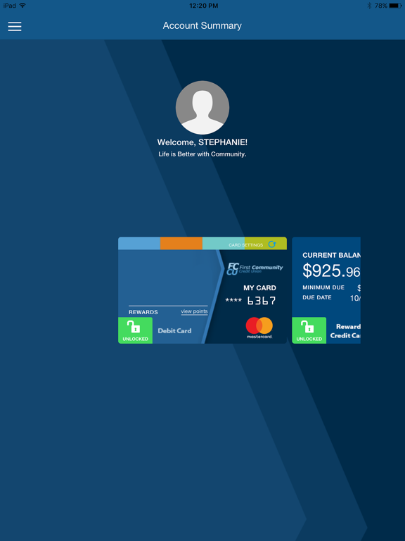 Screenshot #5 pour FCCU Cards