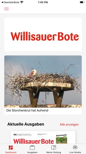 Willisauer Bote - SWS Medien screenshot 1