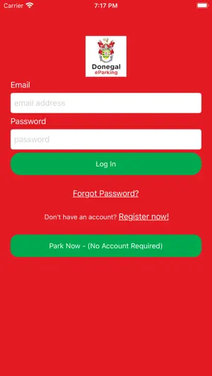 Donegal eParking screenshot 1