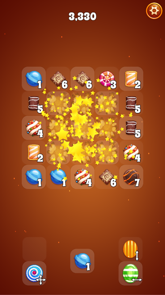 #1. Candy Merge (iOS) 由: PENDYLUM INC