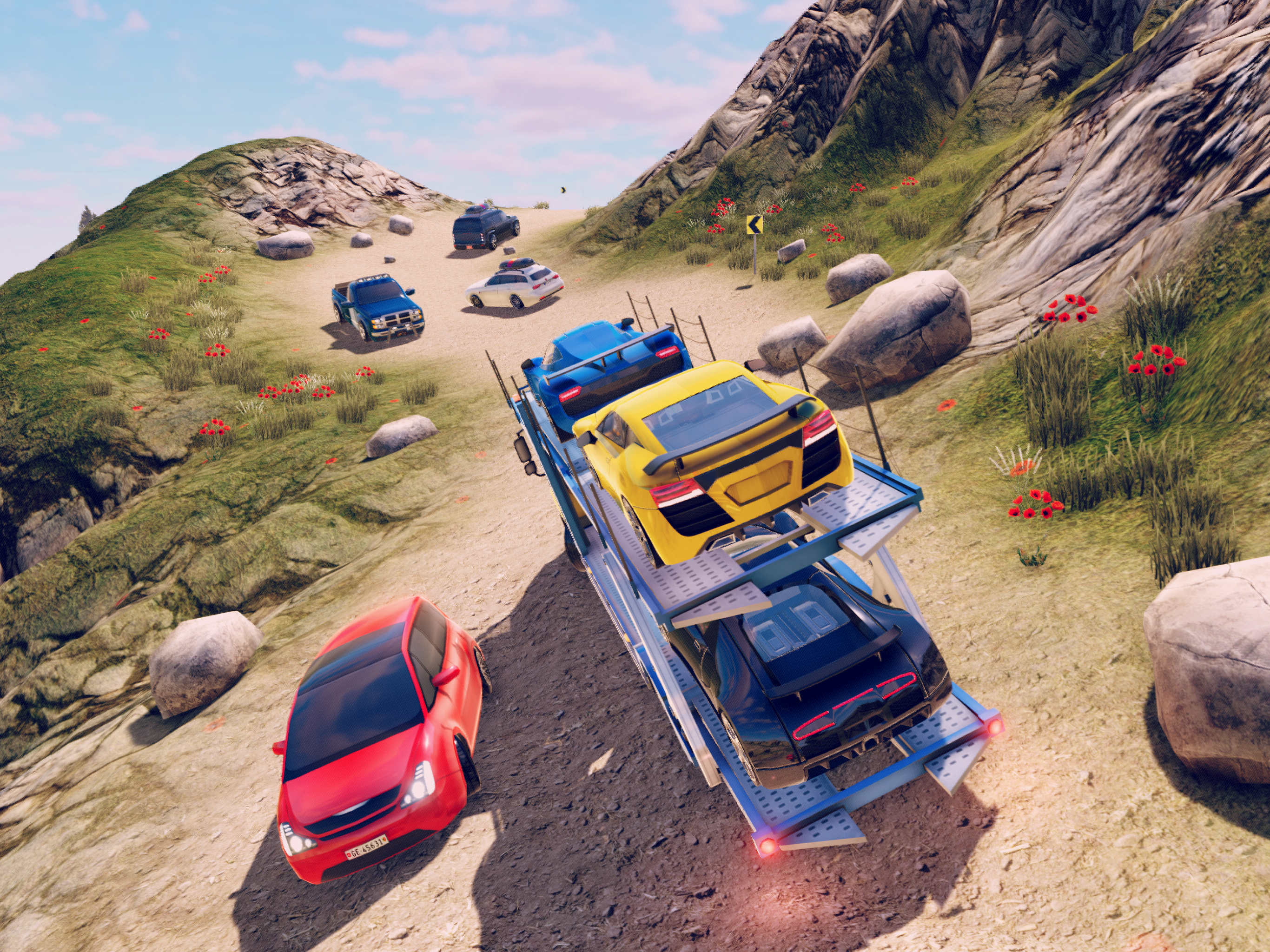 John: Truck Car Transport Sim