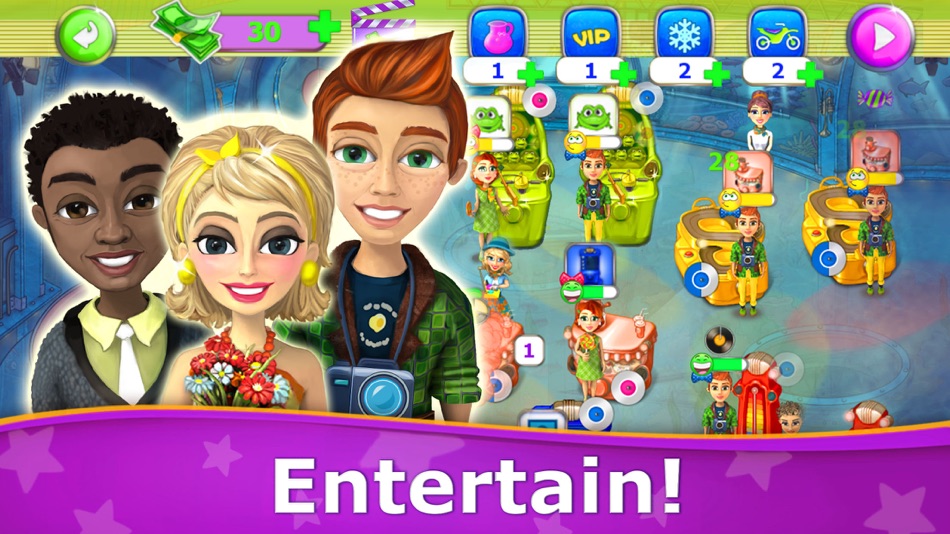 #1. Funmania: time management game (iOS) Bởi: Michail Tretyakov