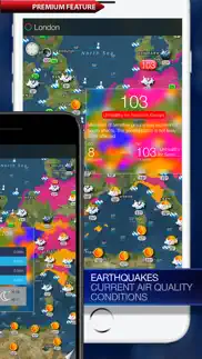 weather alert map europe iphone screenshot 4