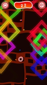 Neon Glow Path Legend screenshot