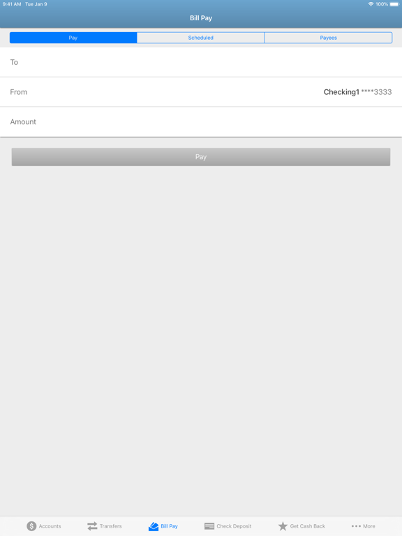 Aroostook Savings & Loan iPad screenshot 5 - Finance app