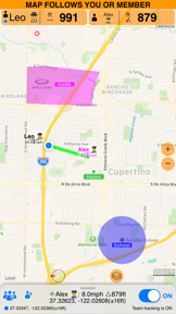 GPS Team 55 screenshot
