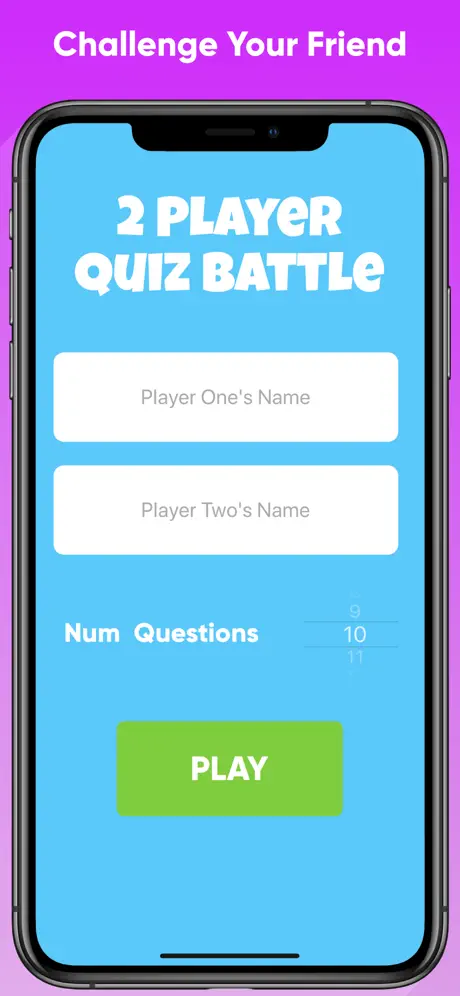 2 Player Quiz - Battle Game