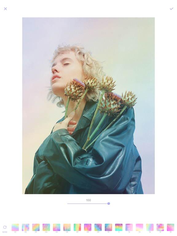 Minky's Pastel Rainbow iPad screenshot 4 - Photo & Video app