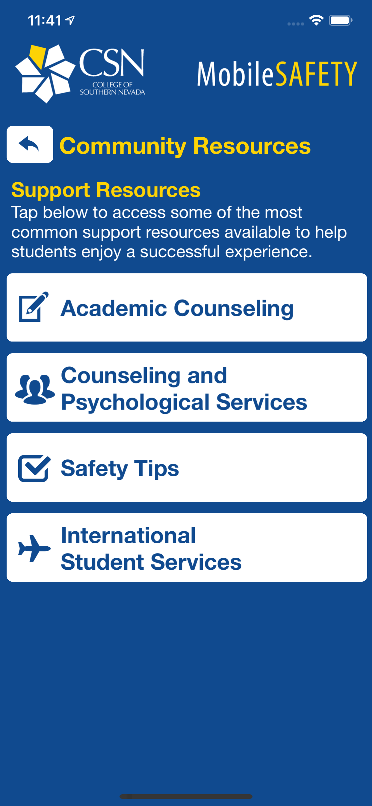 Mobile Safety - CSN screenshot 7