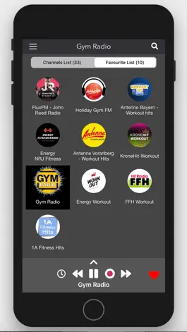 Game screenshot Gym Radio - Workout Music App hack