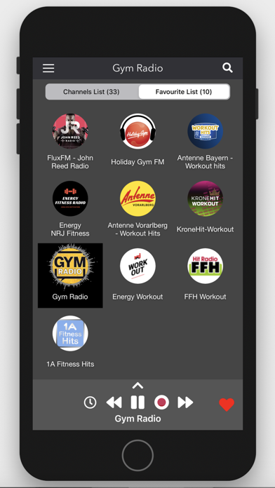 Gym Radio - Workout Music App screenshot 3