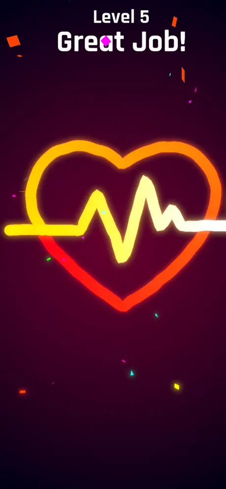 Neon Paint 3D Art