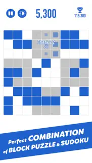 blue 81: sudoku block puzzle iphone screenshot 2