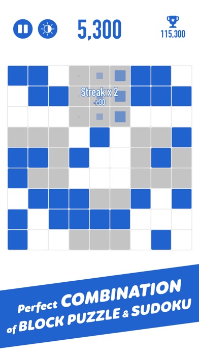 Screenshot #2 pour Blue 81: Sudoku block puzzle
