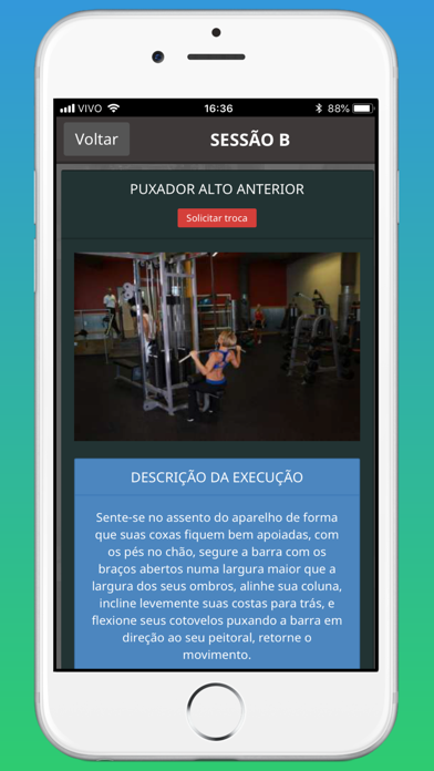 Personal Virtual - Treinos Screenshot