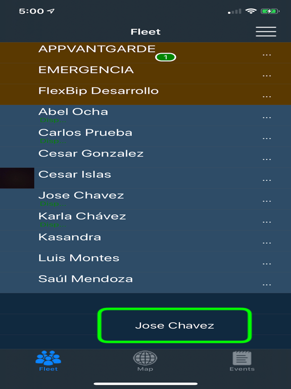 FlexBip iPad screenshot