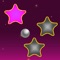 Tap to shoot the ball and hit the stars