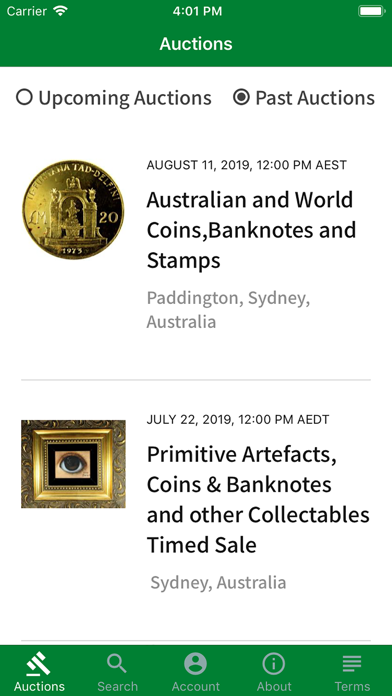 Screenshot #1 pour Smalls Auctions