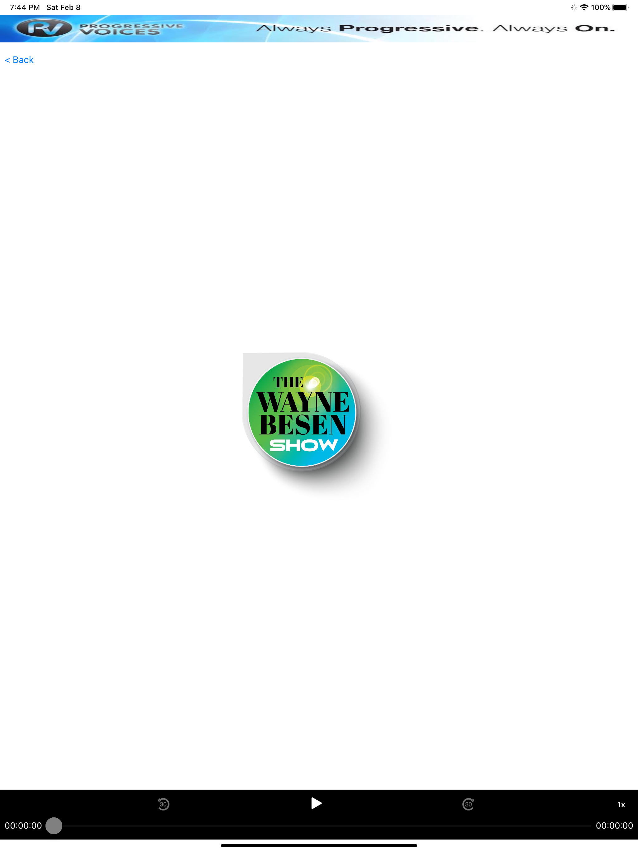 Progressive Voices App
