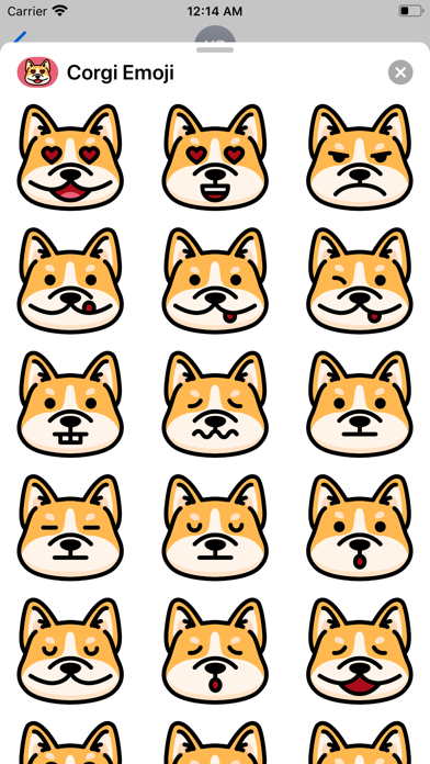 Screenshot #3 pour Corgi Welsh Emoji
