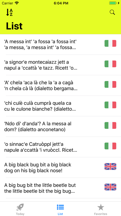 Screenshot #2 pour Scioglilingua del giorno