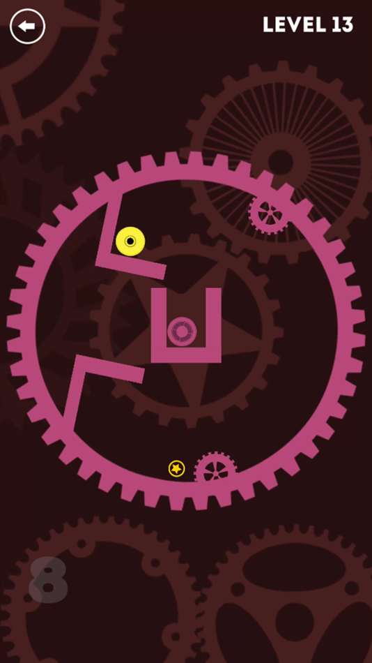 #5. Gravity Trance (iOS) 由: Mythic Robe Games