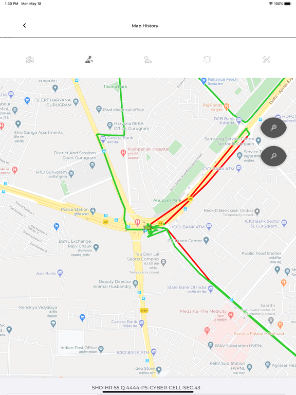GPS Platform iPad screenshot