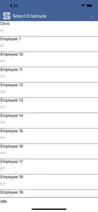 ISS Timesheets screenshot #1 for iPhone