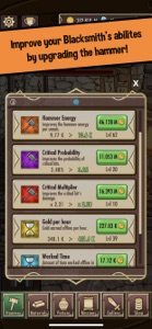 Medieval Clicker Blacksmith screenshot #5 for iPhone