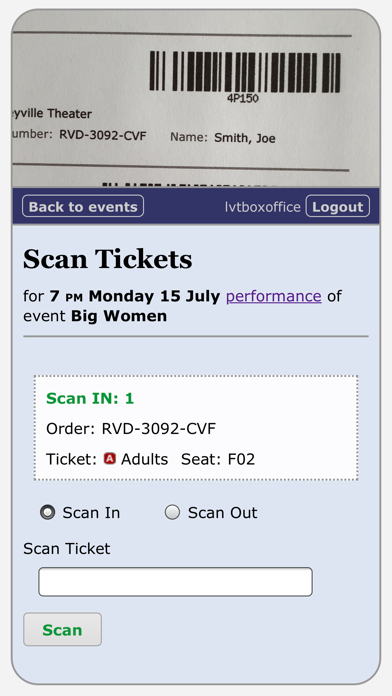 Screenshot #1 pour BuyYourTix