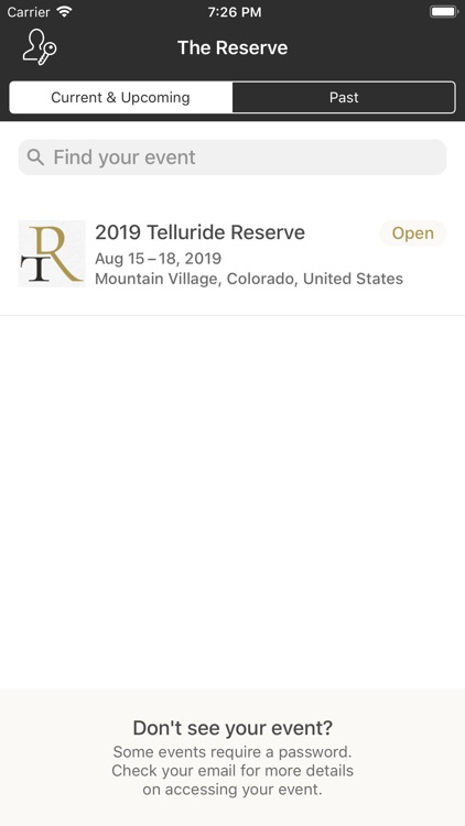 Telluride Reserve