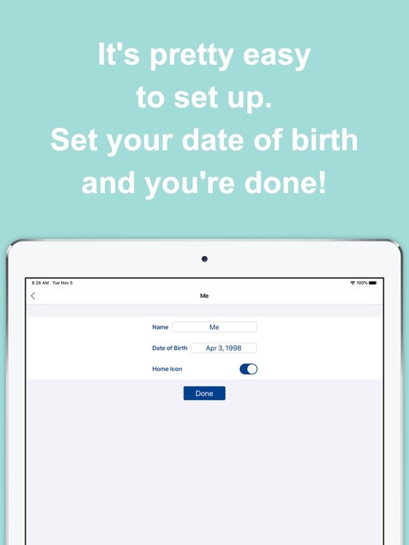 Screenshot #4 pour Ages & Birthdays 2