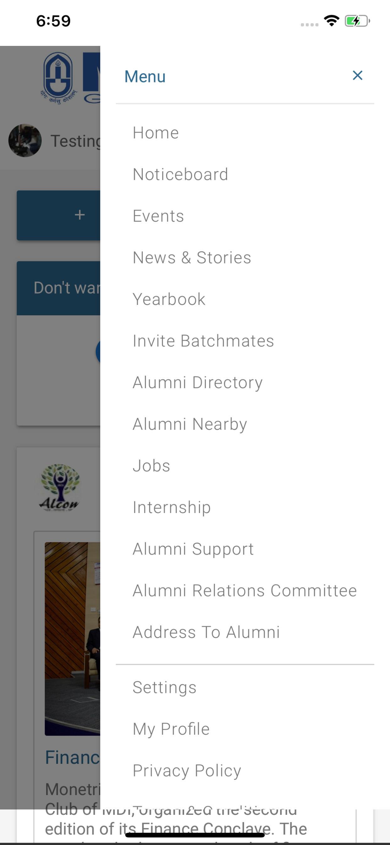 MDI Alumni