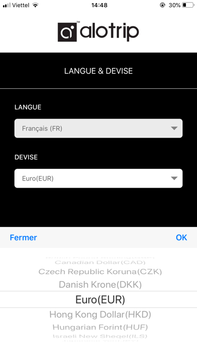 Screenshot #1 pour AloTrip - Vol, Hôtel