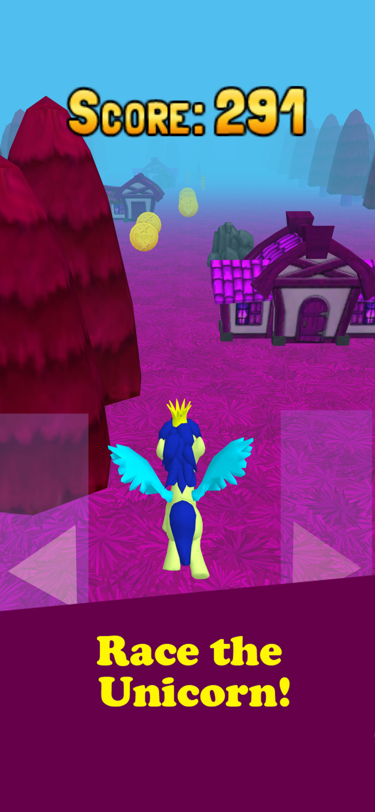 My Little Unicorn Dash 3D HD screenshot 4
