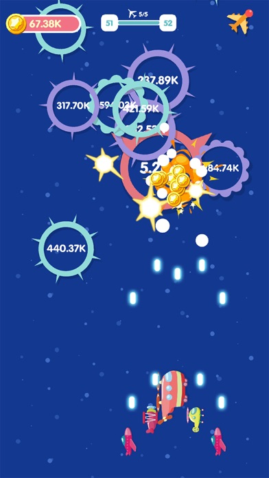 Merge Sky - idle plane games screenshot 2