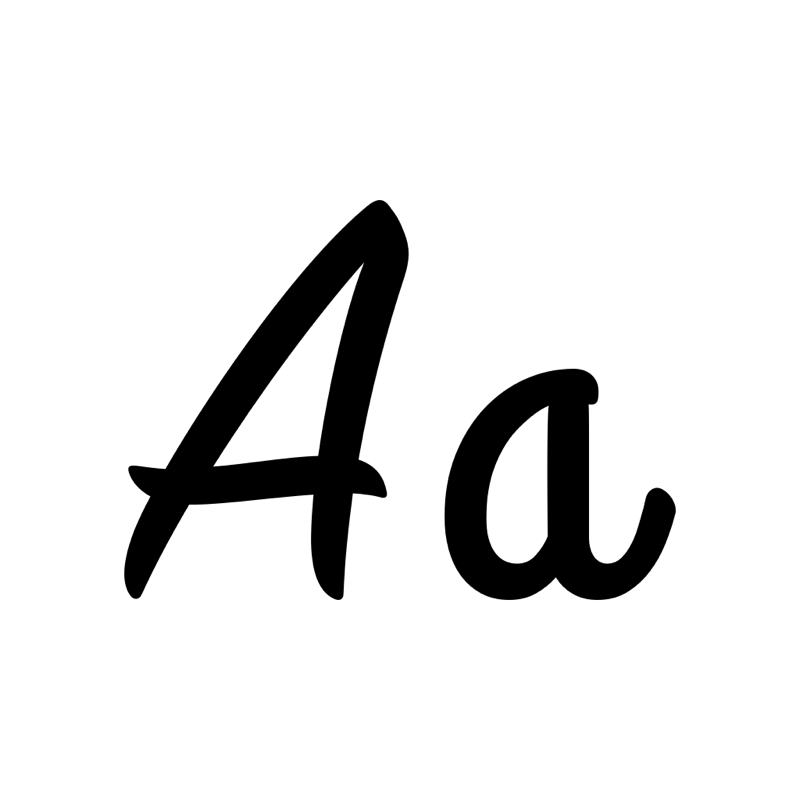 Fontbot: Tastatur Schriften