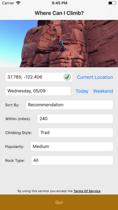 Where to Climb Screenshot