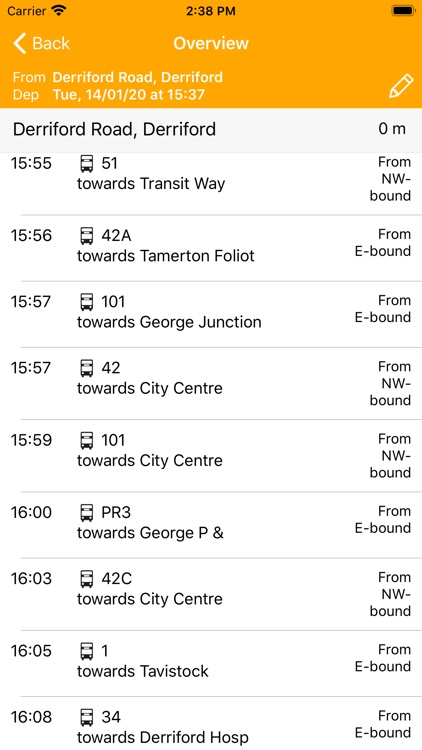 Traveline SW Journey Planner