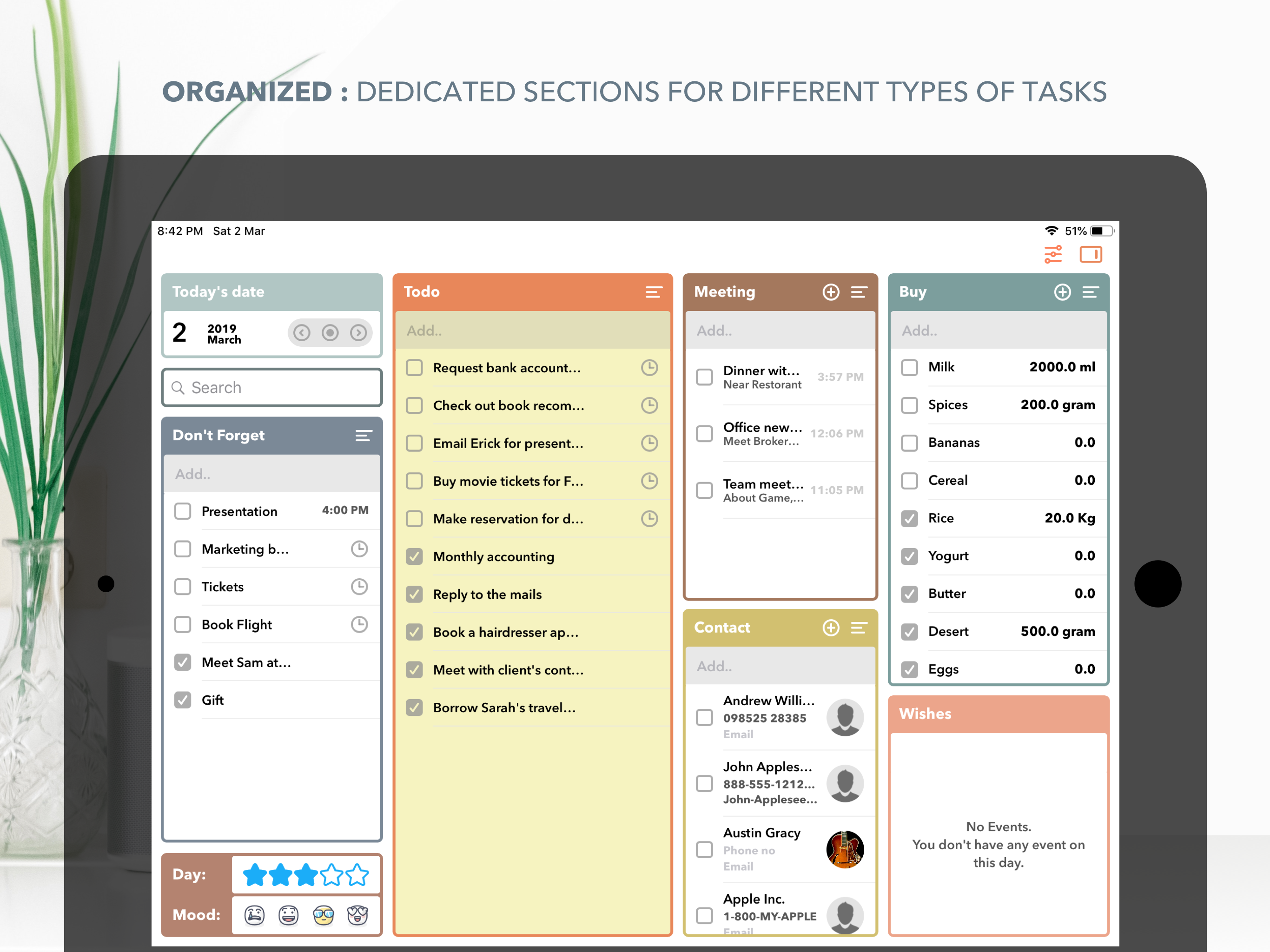 Day Plan - Pocket Edition screenshot 8