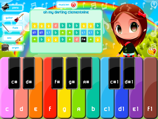 Screenshot #5 pour Kids Piano - music sheets
