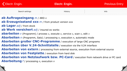 Dictionary Engineering Ger-Eng screenshot 4