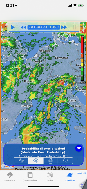 ‎METEO TRENTINO Screenshot