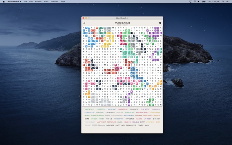 How to cancel & delete word search x 1