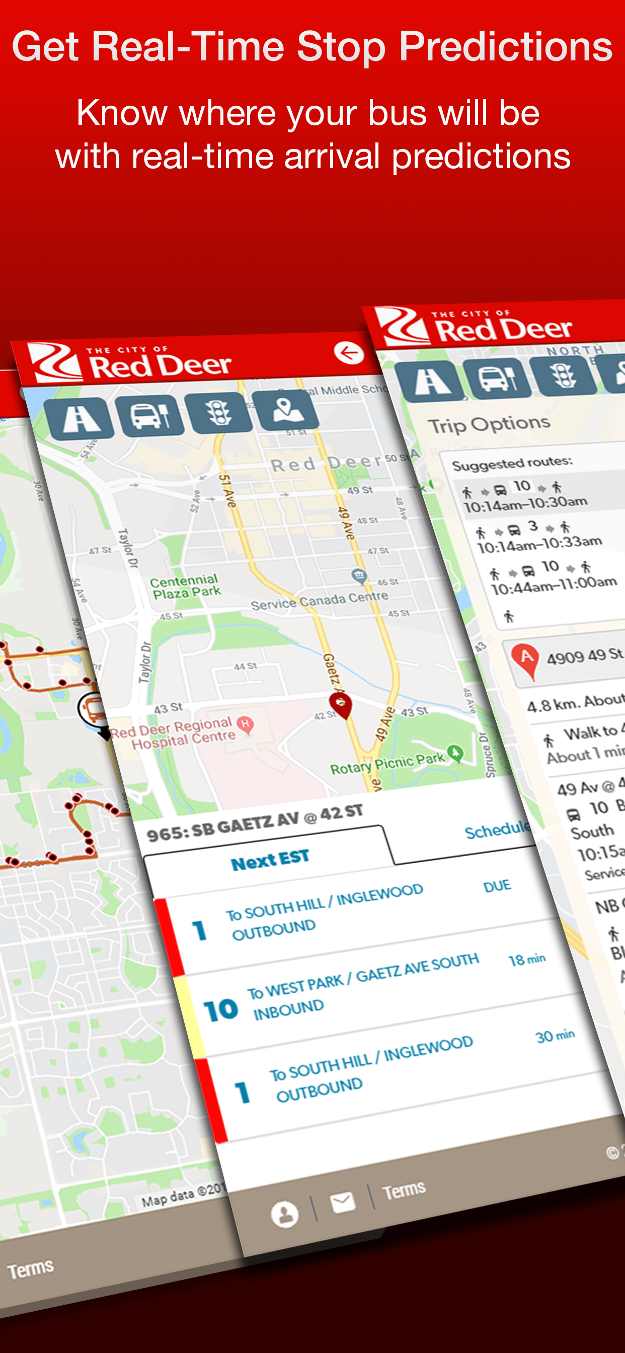 MyBus Red Deer screenshot 2